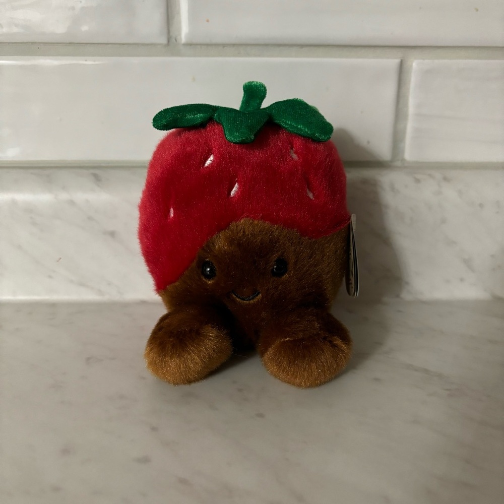 Valentino the Chocolate Dipped Strawberry Palm Pals